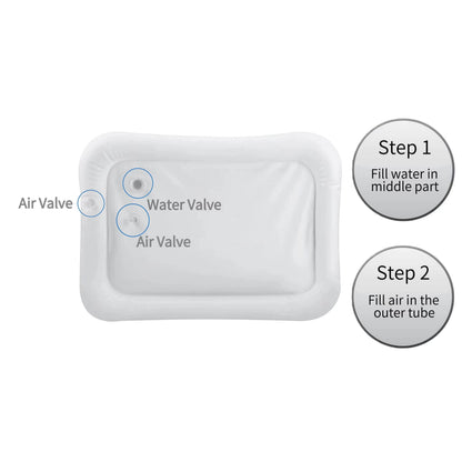 PandaEar premium non toxic infant water mat packaging and contents overview