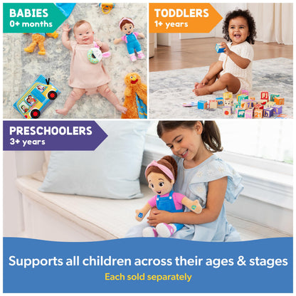 Full set of Ms. Rachel activity bus toy components