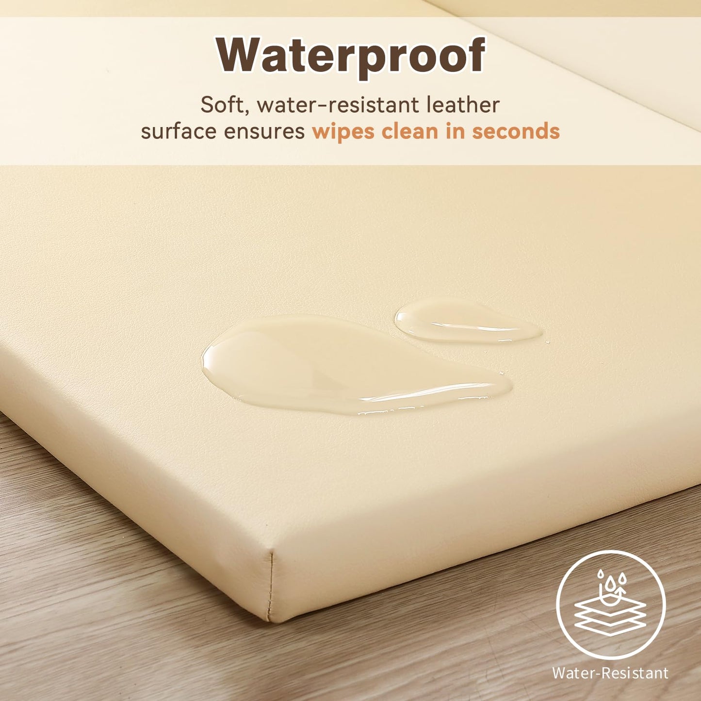 Todiby waterproof play mat trifold design