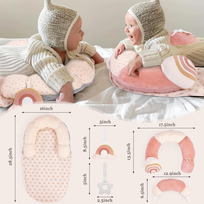 Foryoomi 4 in 1 mat folded for storage and portability