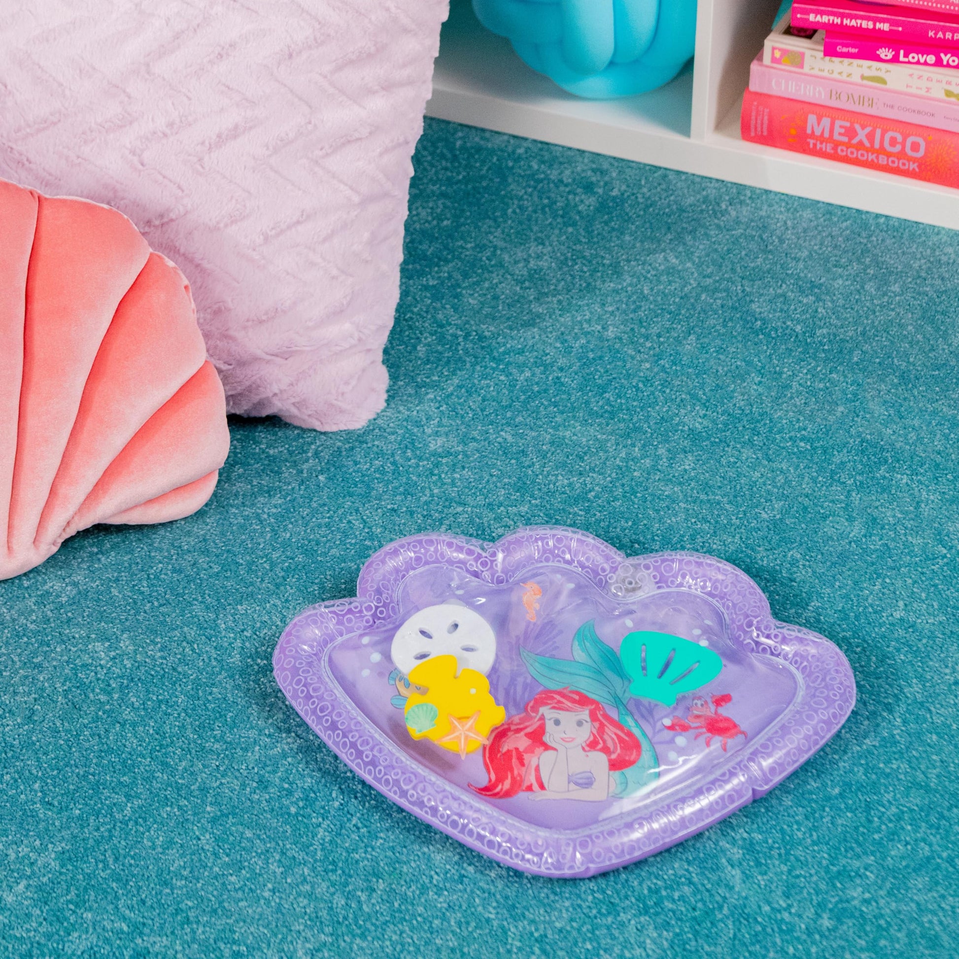 Bright Starts baby water mat packaging