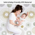 Piglog infant play mat surface texture close up