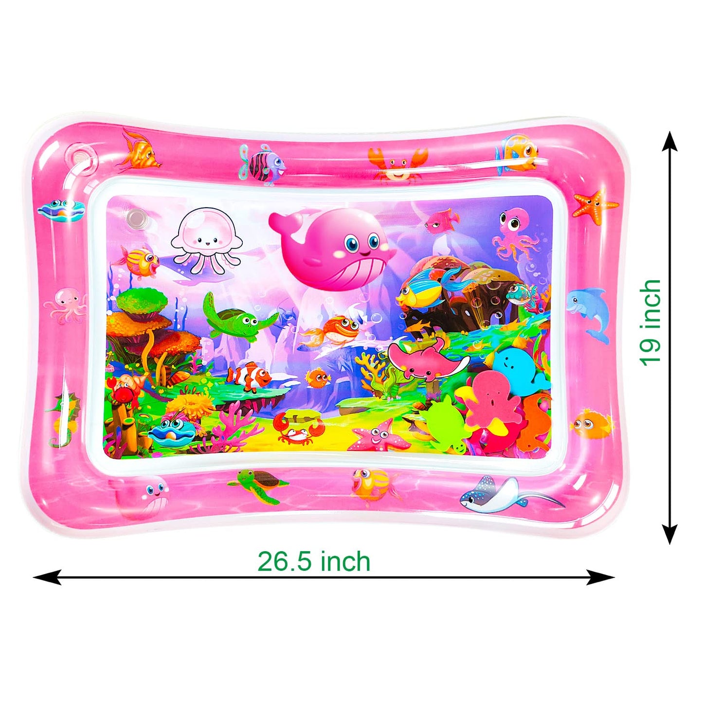 Zhuynxir water play mat floating marine toys detail