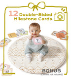Little Dove activity mat paired with monthly milestone photo cards