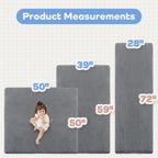 PaPaMat padded foam mat set up inside nursery playroom