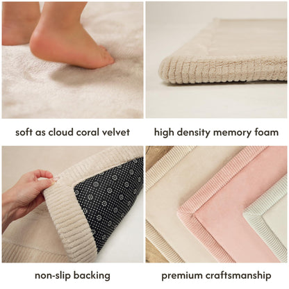 Non-slip backing detail of Hakuna Matte floor mat