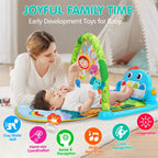 Umiku dinosaur baby play gym overhead arch display