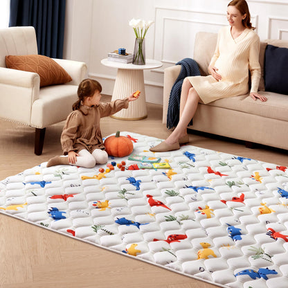 Vividvibebearpas play mat in a modern living room setup