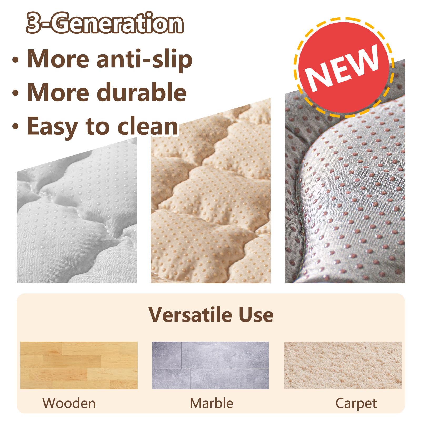 Folded Beavtaens activity mat for easy storage and portability
