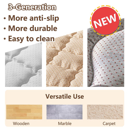 Folded Beavtaens activity mat for easy storage and portability