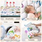 Beavtaens baby crawling mat placed inside a standard playpen