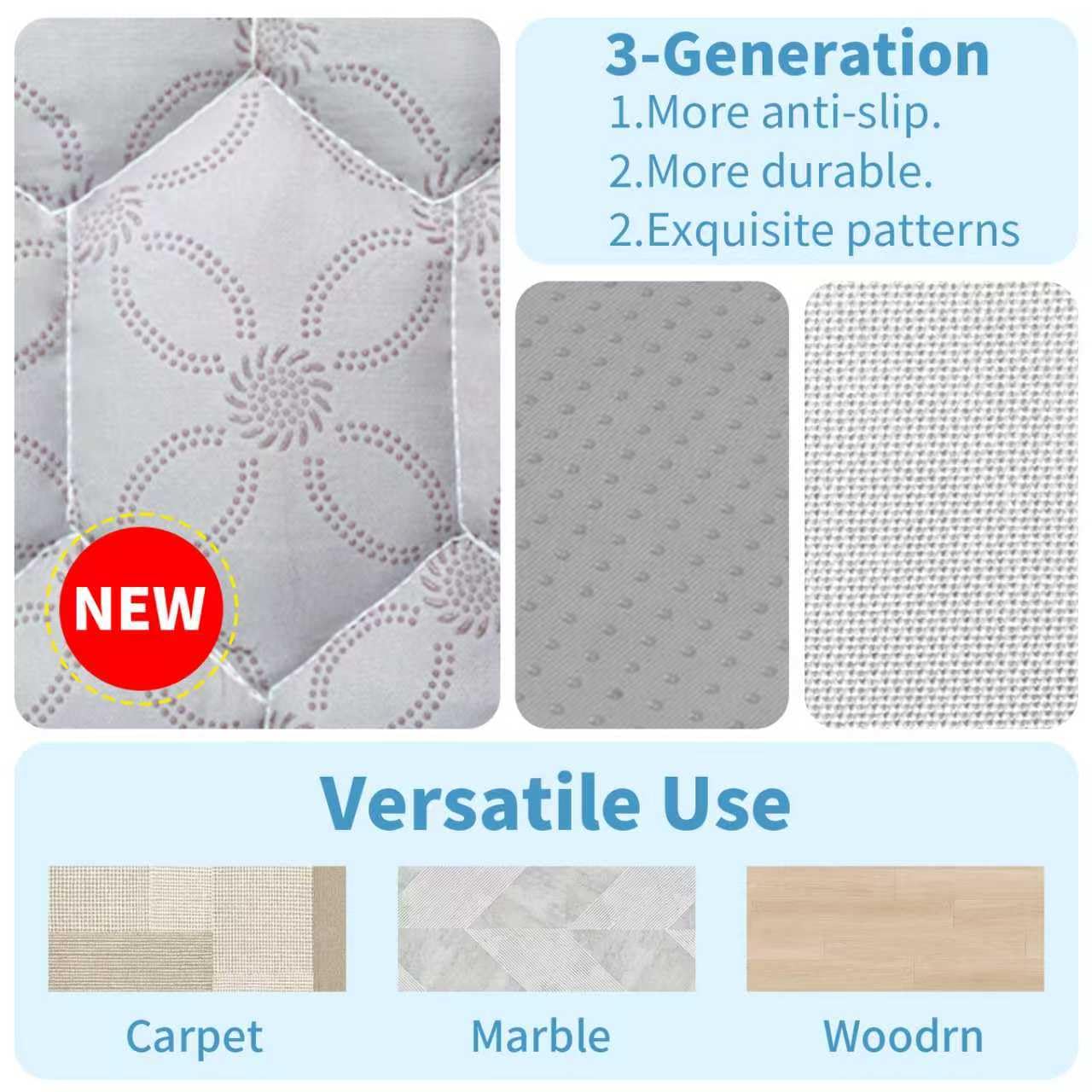 Child sitting comfortably on Gentle Monster sky design play mat