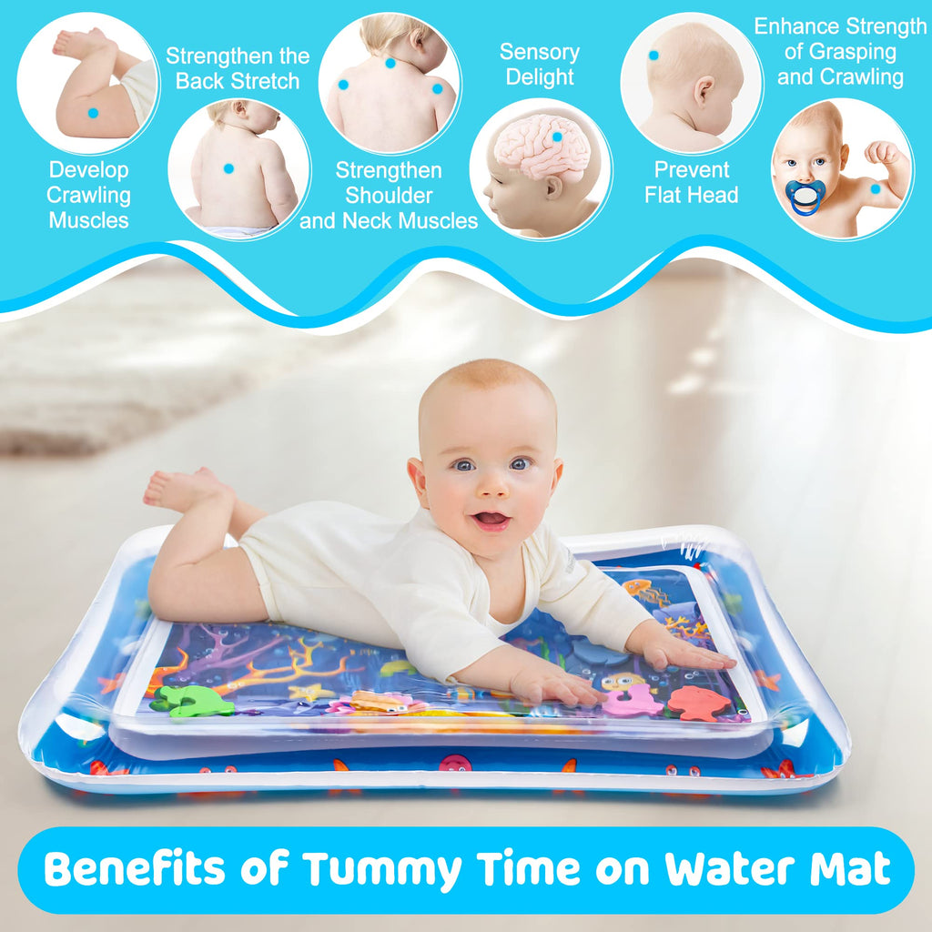 Yeeeasy blue standard size baby sensory development toy