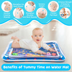 Yeeeasy blue standard size baby sensory development toy