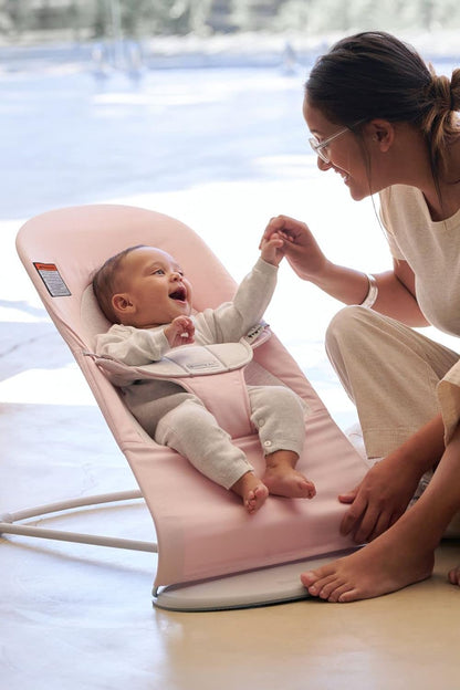 BabyBjörn Bouncer Balance Soft converted into a toddler chair