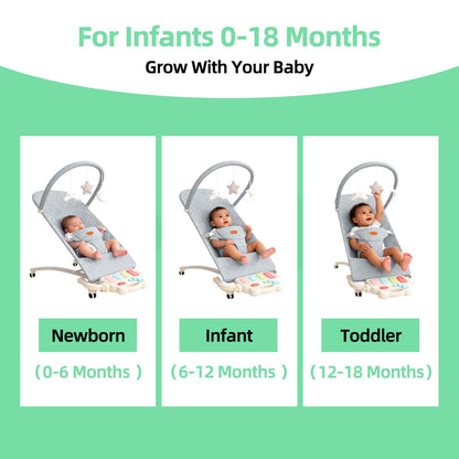 Gryvoth baby bouncer in folded position