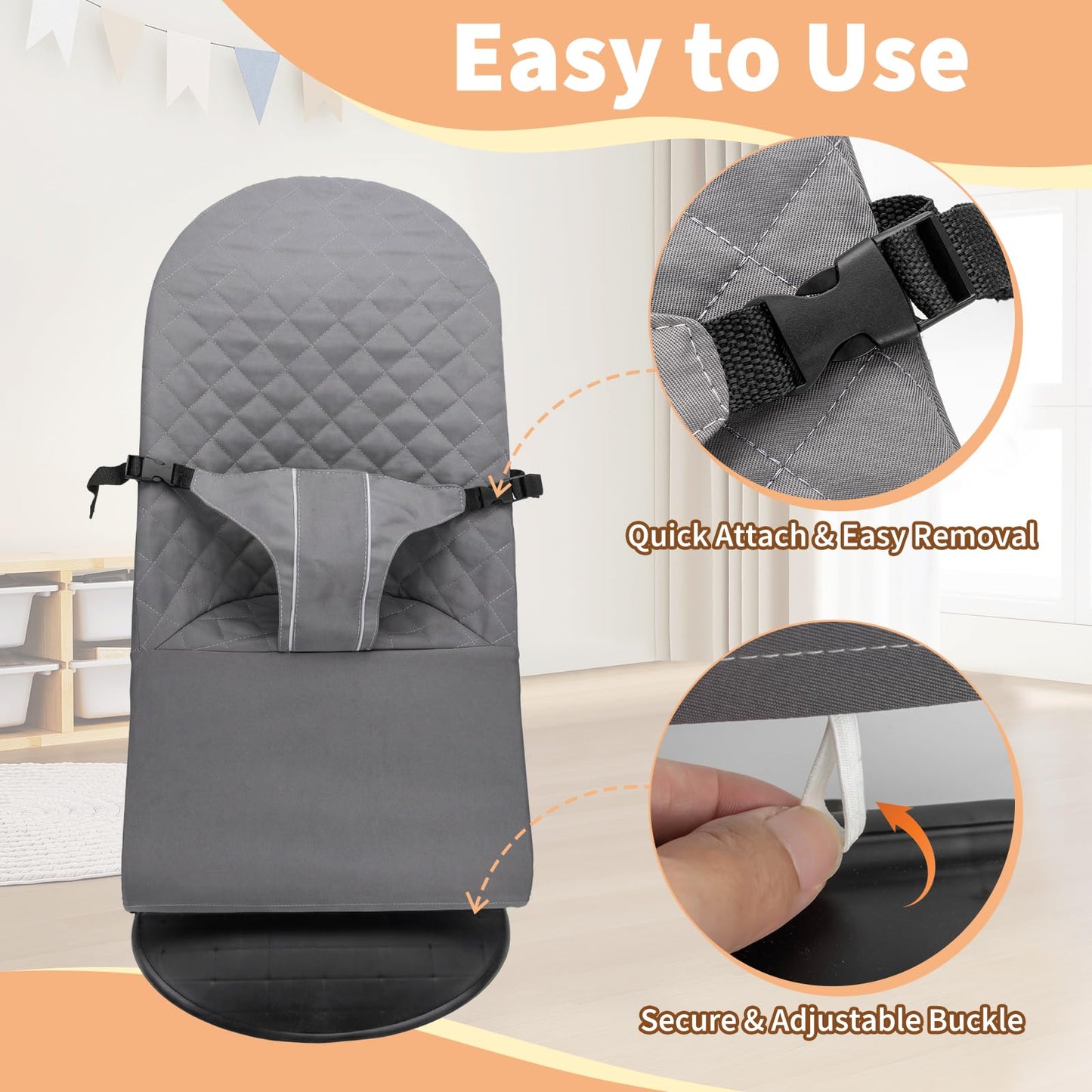 High quality textile texture of Ajrwiiy replacement seat cover
