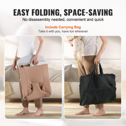 Vevor baby bouncer folded for storage