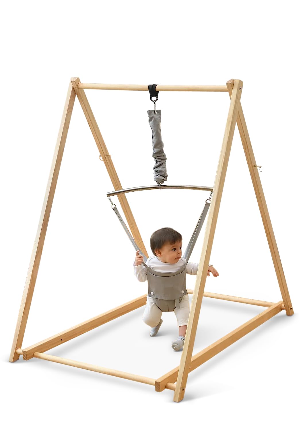 Side profile of Avenlur Tulip baby bouncer seat