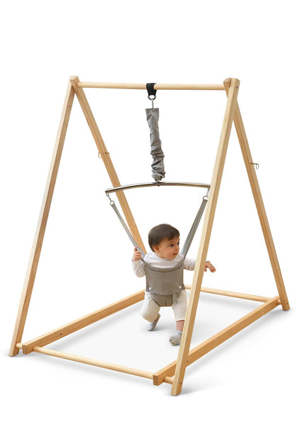 Side profile of Avenlur Tulip baby bouncer seat
