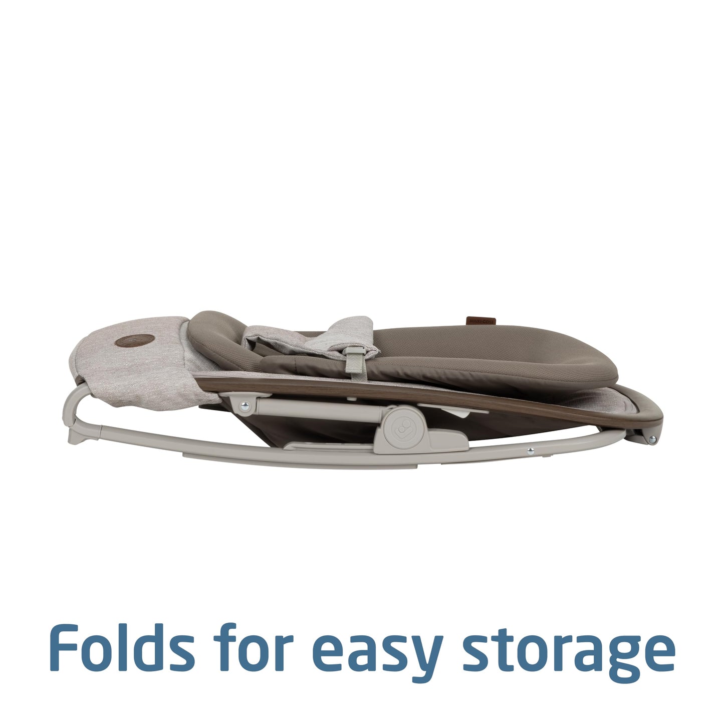 Maxi-Cosi Kori folded flat for easy storage