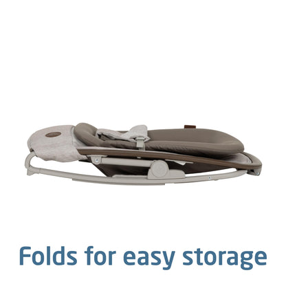Maxi-Cosi Kori folded flat for easy storage