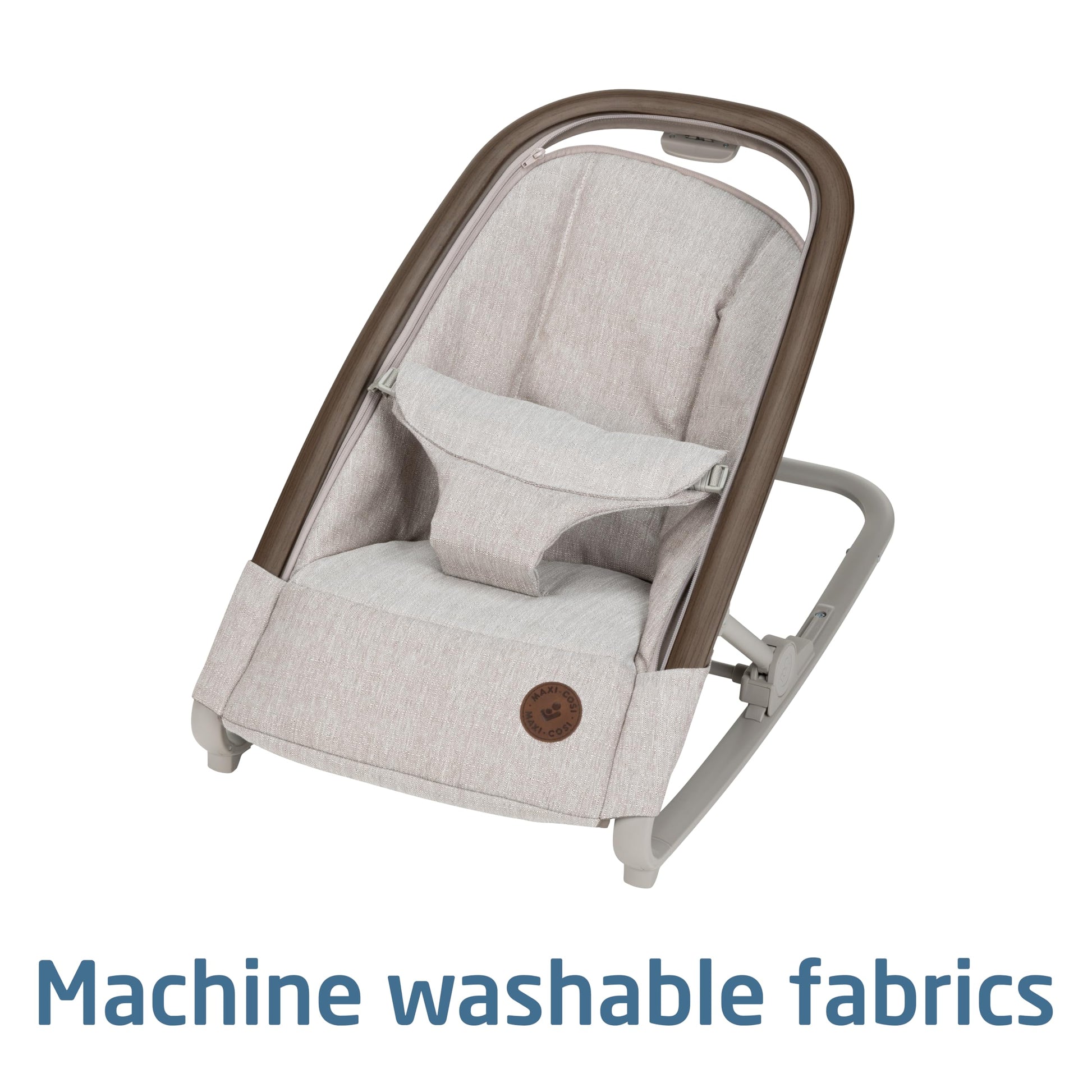Modern living room setting with Maxi-Cosi Kori baby chair