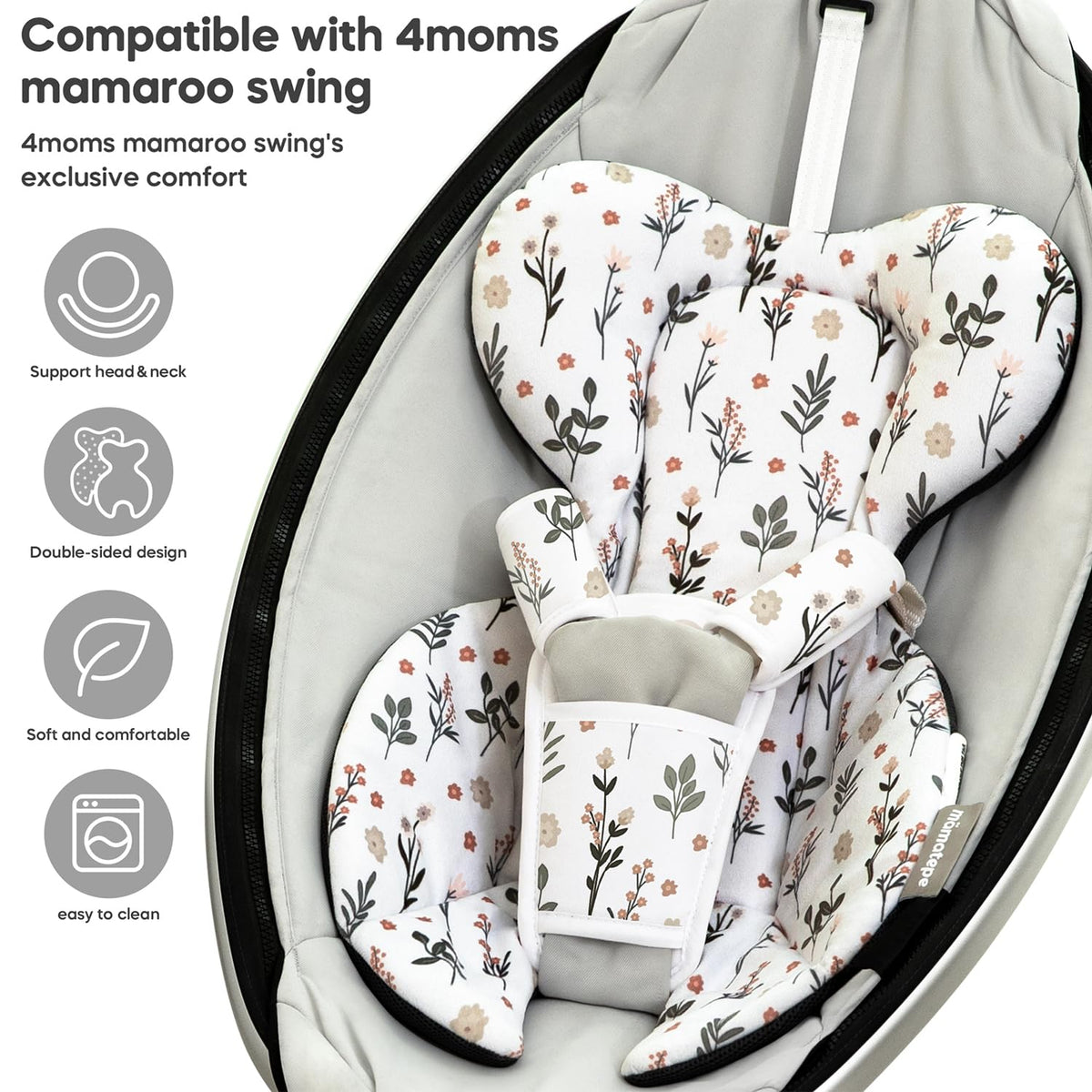 Mamatepe reversible cushion showing plush fabric side