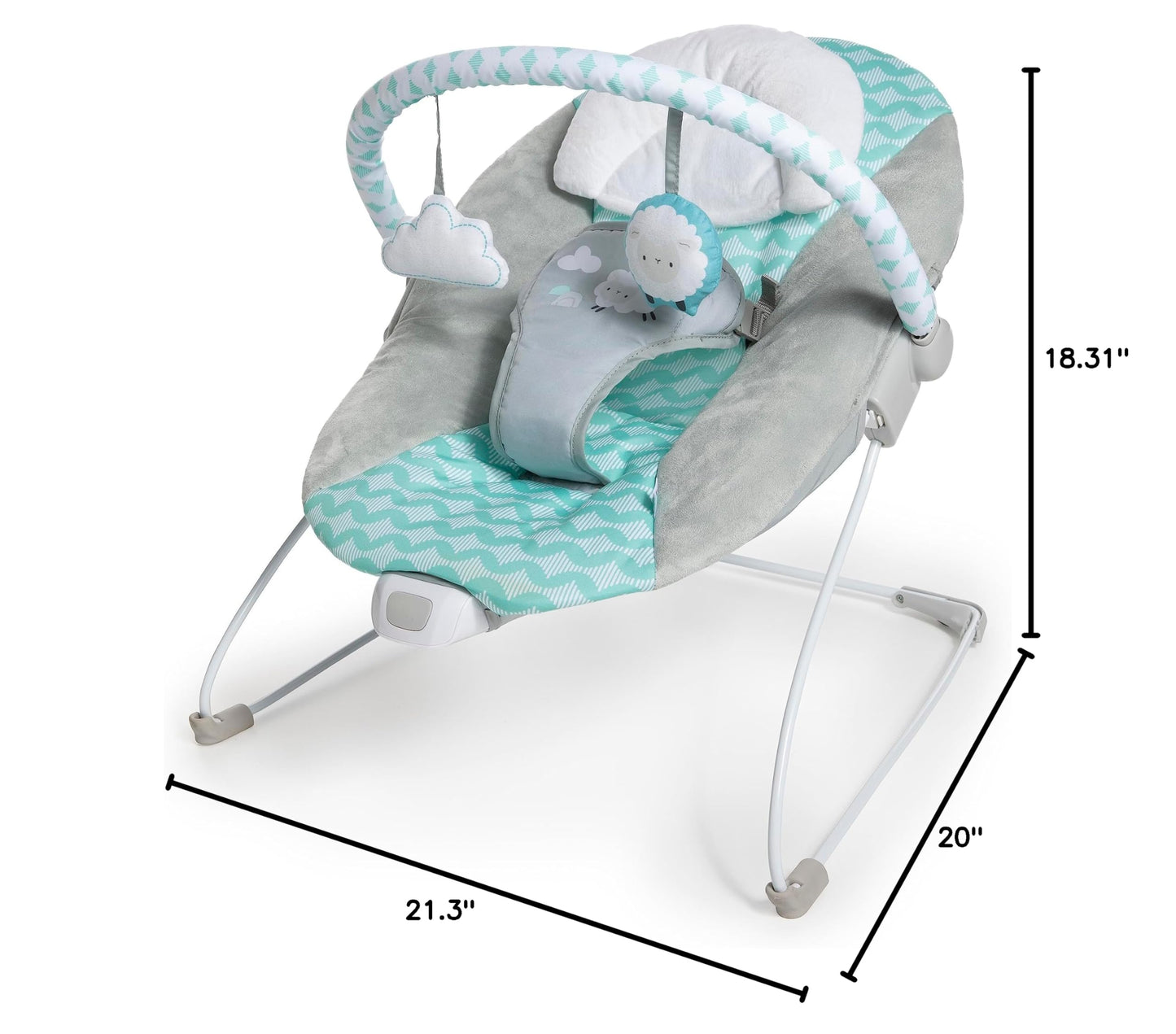 Ingenuity Ity Bouncer packaging and product overview