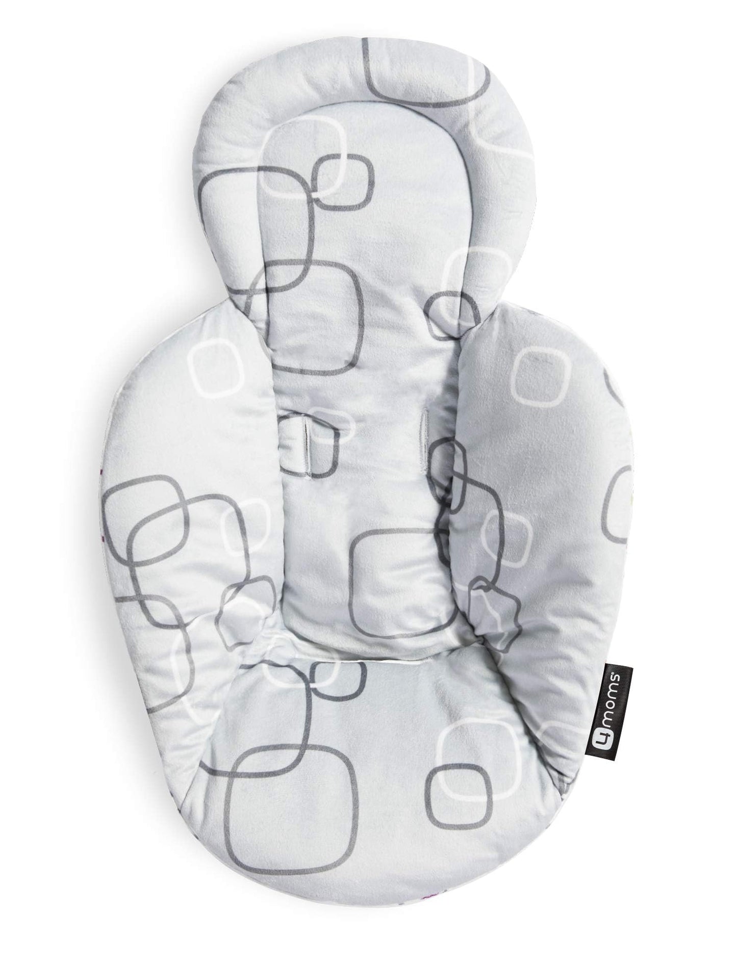 Soft fabric detail of 4moms infant swing support insert