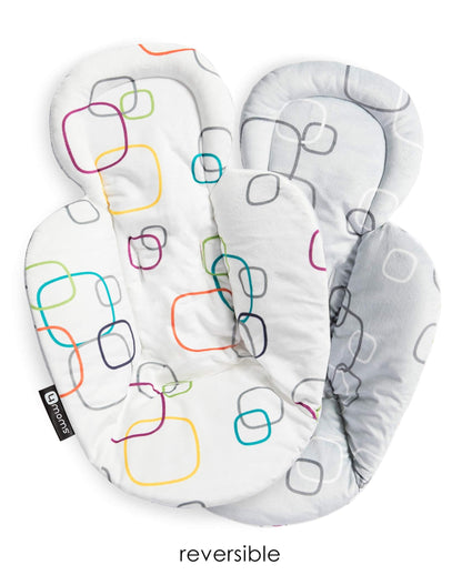 Close up of machine washable 4moms infant insert fabric