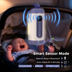 Momfann portable vibration device in deep blue and white color