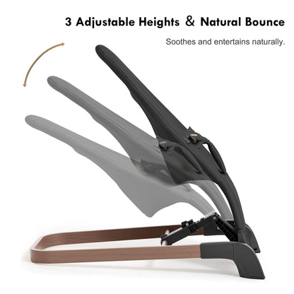 Close up of 3-point safety harness on Taylengrow baby seat