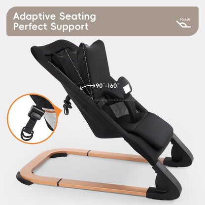 AoheSail portable baby rocker folded for storage