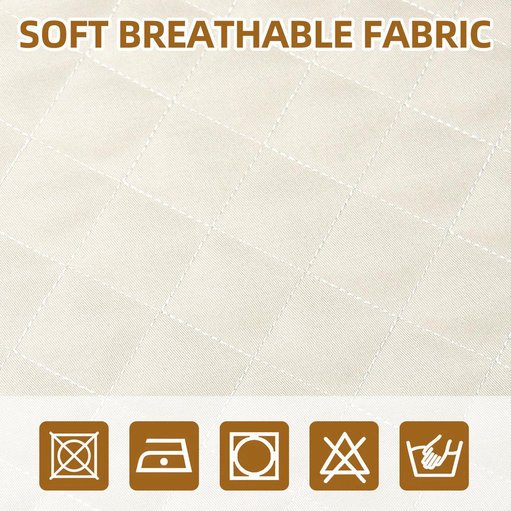Pinseln fabric seat bouncer replacement cover folded side view