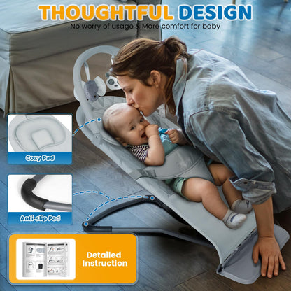 Close up of ergonomic baby seat fabric