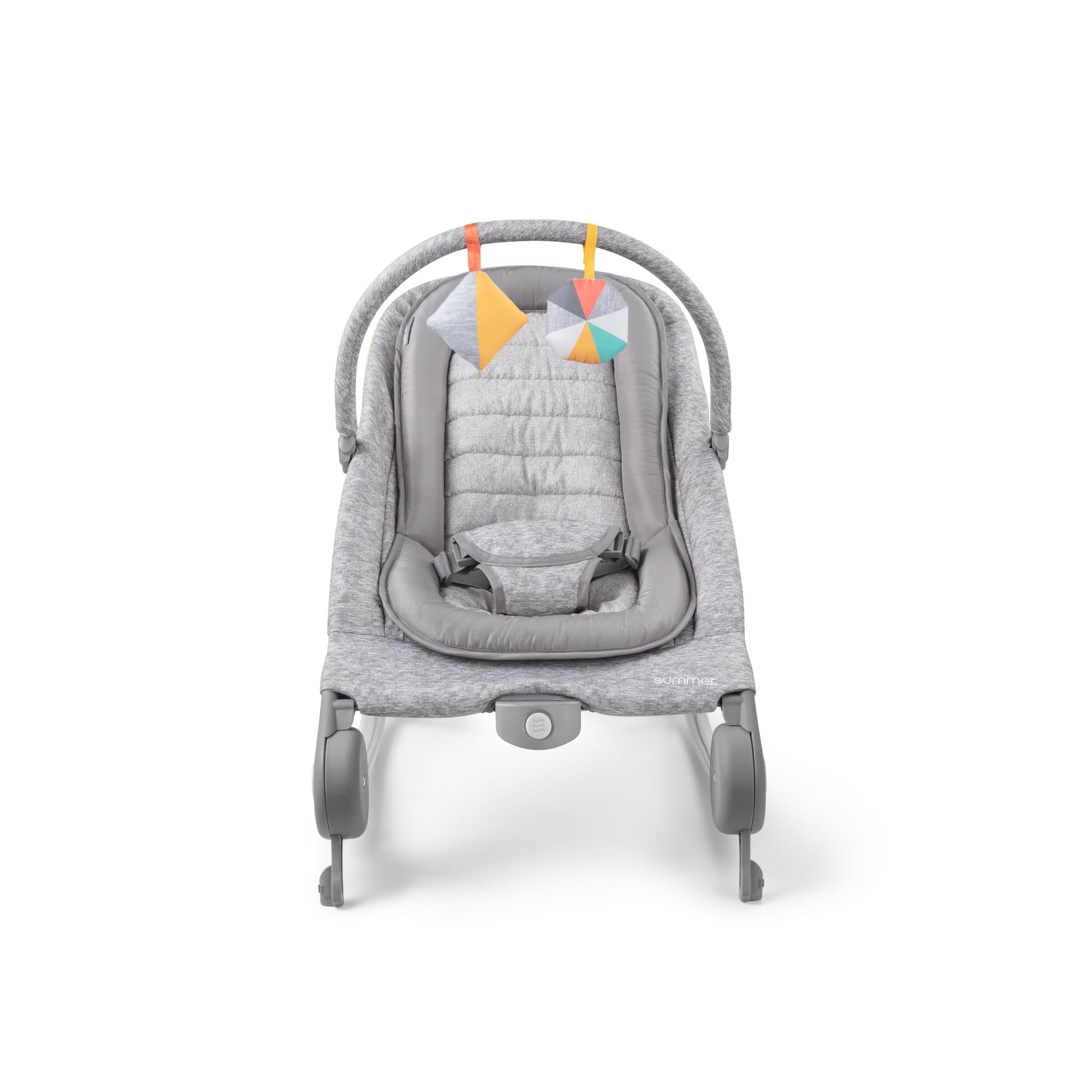 Summer Infant 2-in-1 Bouncer and Rocker Duo packaging and branding