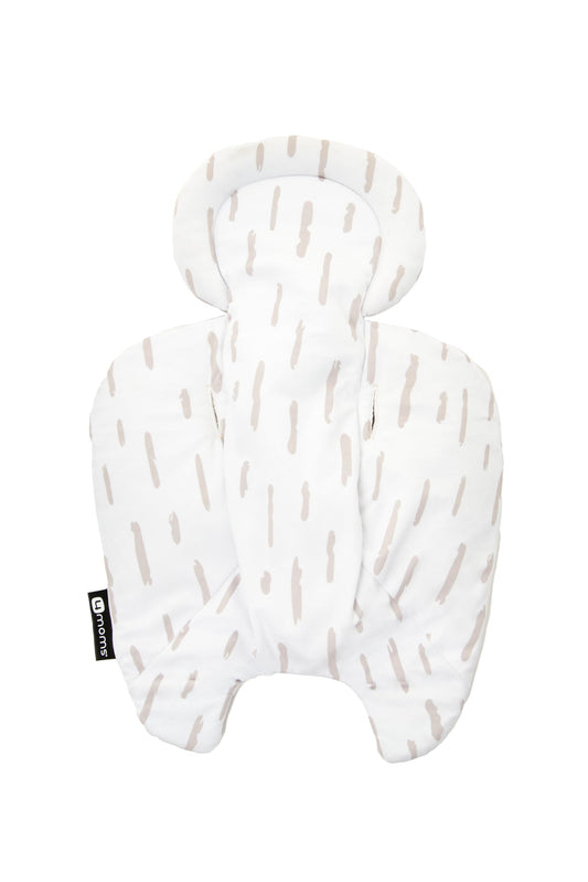 Close up of 4moms infant insert plush fabric texture