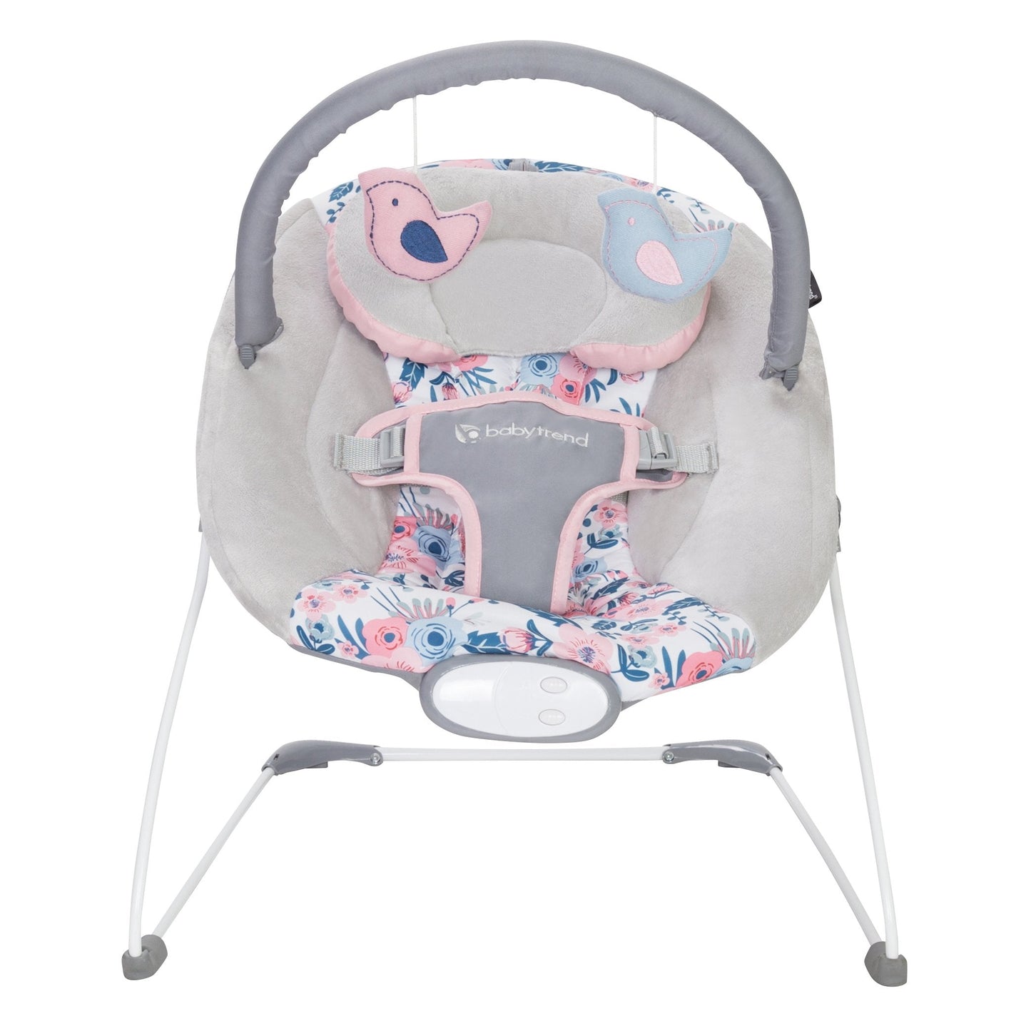 Smart Steps bouncer with hanging toy bar and plush birds