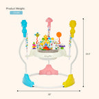 Dream On Me activity center rotating seat detail