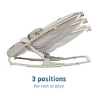 Maxi-Cosi Kori rocker showing stationary and rocking mode base