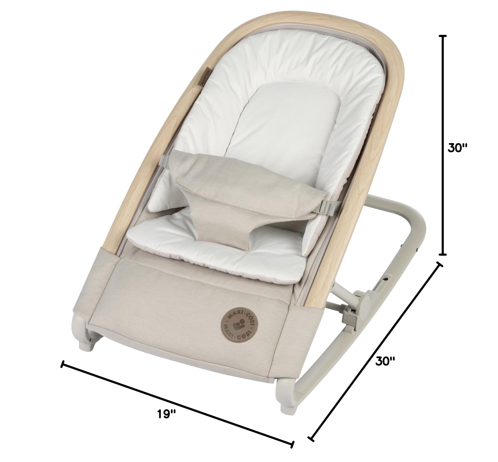 Maxi-Cosi Kori 2-in-1 bouncer in lifestyle home setting