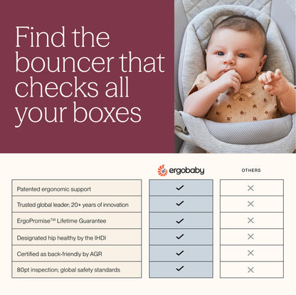 Ergobaby Evolve bouncer toddler chair mode
