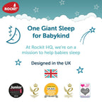 Baby Concierge Rockit packaging and included accessories view