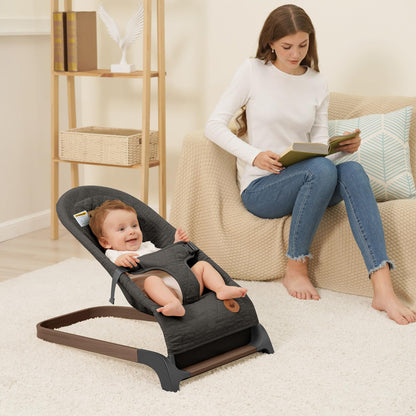 Three point safety harness on Angelbliss baby bouncer