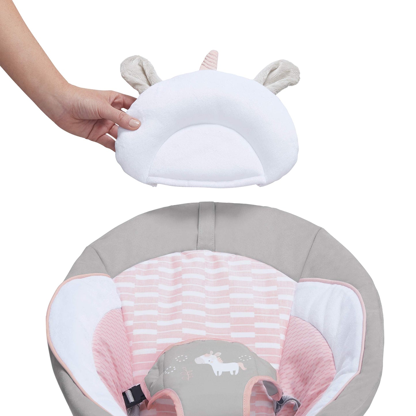 Ingenuity infant bouncer control panel for sound and vibration