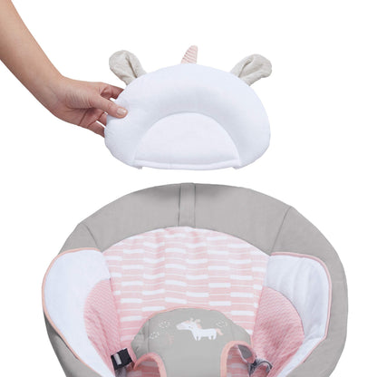 Ingenuity infant bouncer control panel for sound and vibration