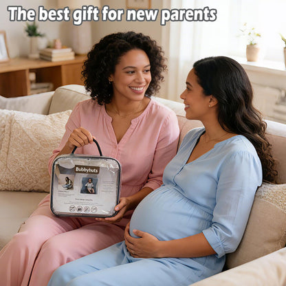 Portable baby lounger with travel bag for easy transport