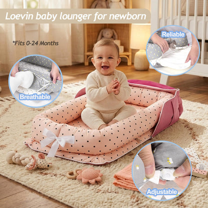 Perfuw infant play gym mat with strap