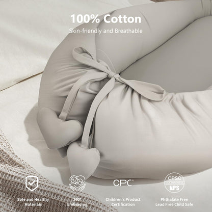 Tarjodgy newborn infant nest with carry handle